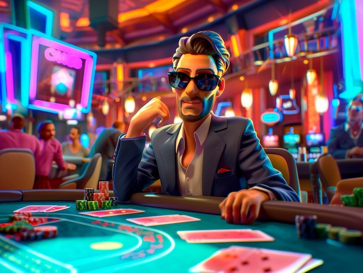 Permainan Domino QQ di meja sidny dengan dealer profesional